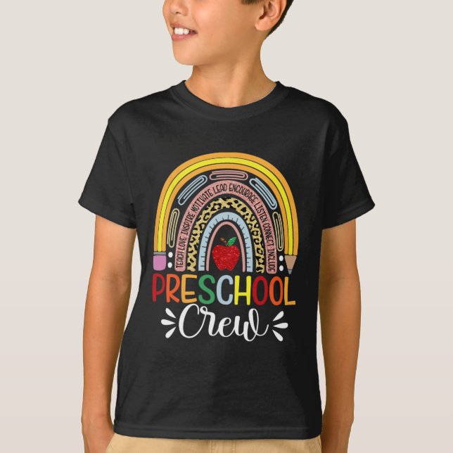 Camiseta para maestro de equipo de preescolar - Pa (Anverso)