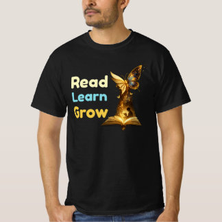 Camiseta para maestros de lectura Leer Aprender Cr