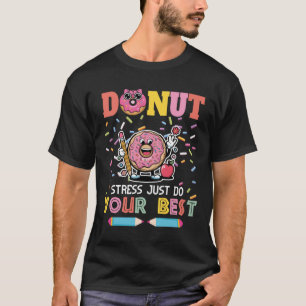Camiseta para maestros del día de pruebas-