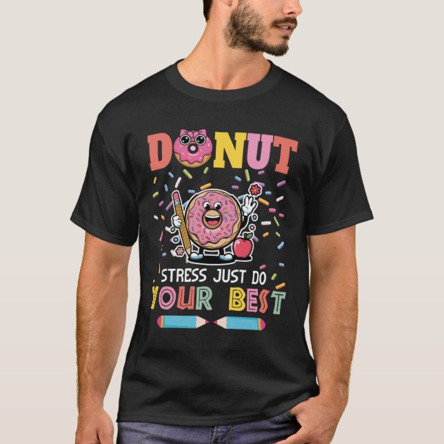 Camiseta para maestros del día de pruebas- (Anverso)