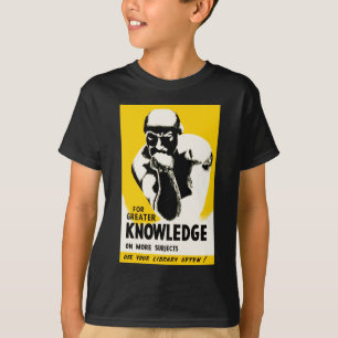 Camiseta Para mayor conocimiento