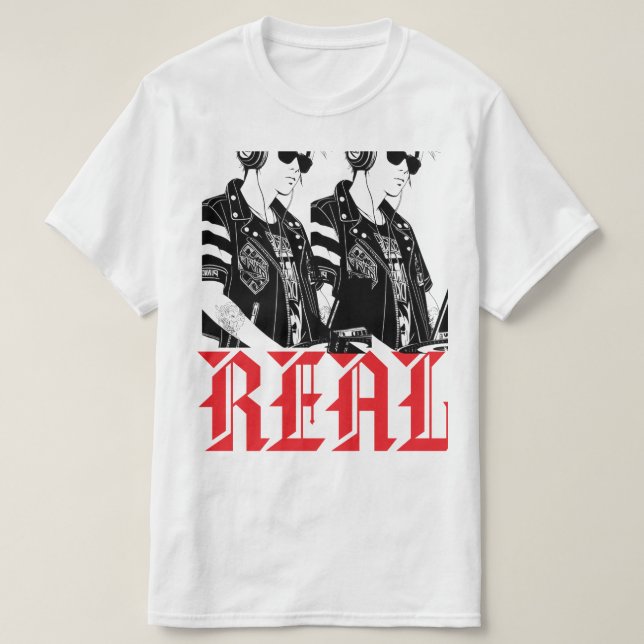 CAMISETA PARA MC REAL (Diseño del anverso)