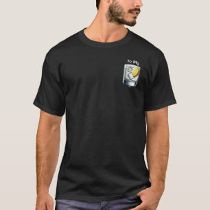 Camiseta Para Mi Bebida De Hielo De Ginebra Con Limón, Pare
