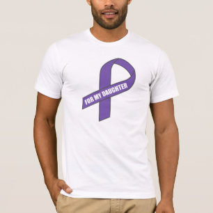 Camiseta Para mi hija (cinta púrpura)