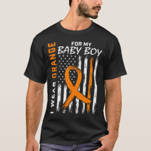 Camiseta Para mi hijo bebé niño leucemia Conciencia