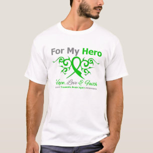 Camiseta Para mi lesión cerebral traumática de la cinta