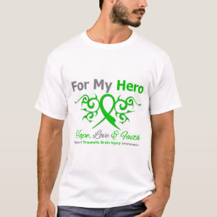 Camiseta Para mi lesión cerebral traumática de la cinta