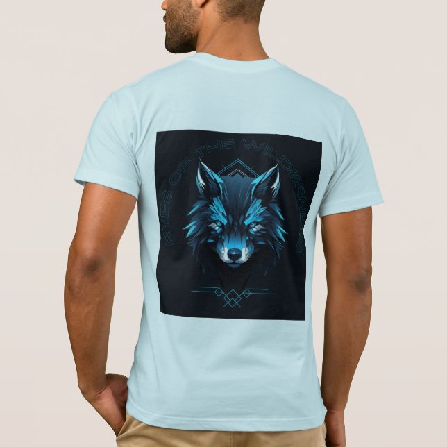 Camiseta para moda de ropa masculina  (Reverso)