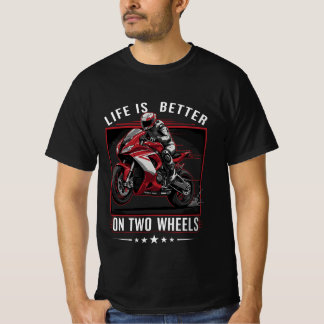 Camiseta para motociclistas