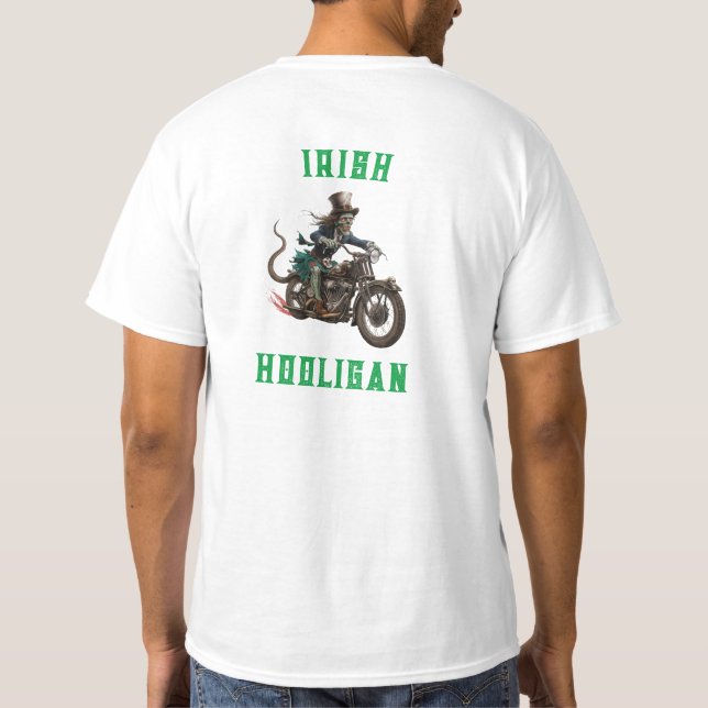 Camiseta para motociclistas Zombie (Reverso)
