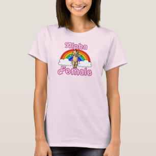 Camiseta para mujer "Alfa Femenina"