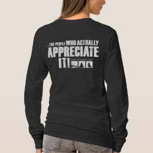 Camiseta Para mujer campo a través - frente y parte