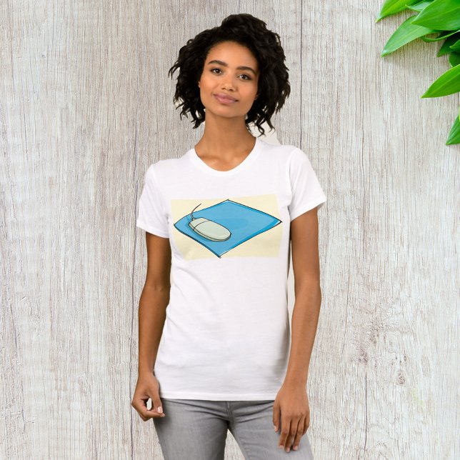 Camiseta para Mujer de Alfombrilla de Ratón (Subido por el creador)