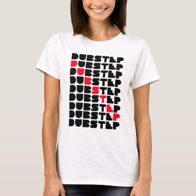 camiseta para mujer de Dubstep (Anverso)