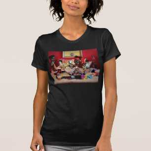 Camiseta para mujer de la alta araña de Wydowna