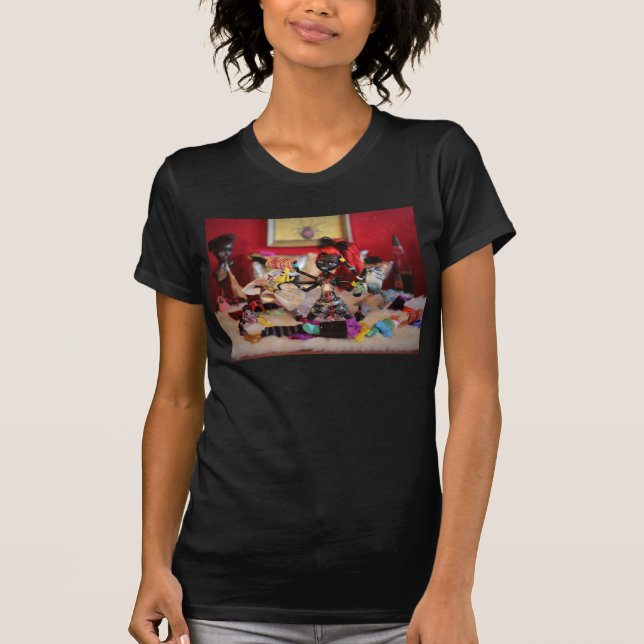 Camiseta para mujer de la alta araña de Wydowna (Anverso)