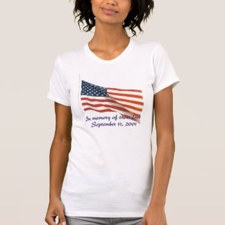 camiseta para mujer de la bandera americana