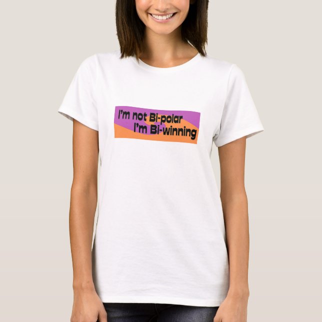 Camiseta para mujer de la cita de Charlie Sheen (Anverso)