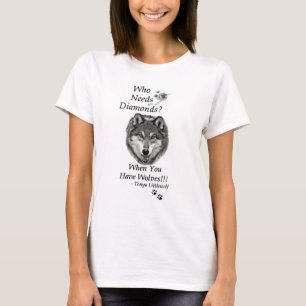 Camiseta para mujer de la colección del diamante