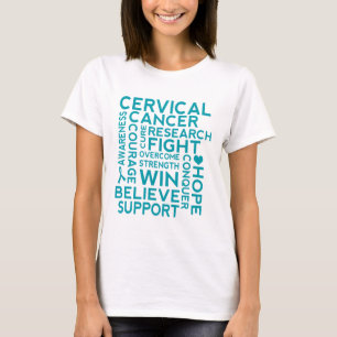 Camiseta para mujer de la conciencia de la ayuda
