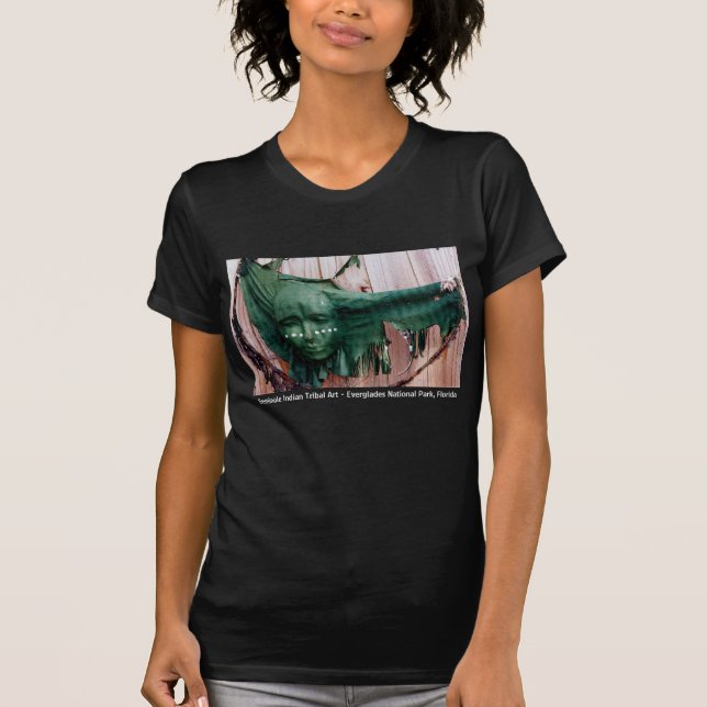 Camiseta para mujer de la Florida del arte tribal (Anverso)