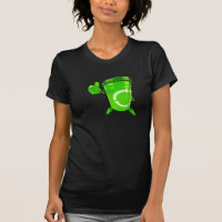 Camiseta para mujer de la papelera de reciclaje