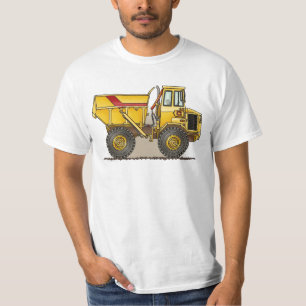 Camiseta para mujer del camión volquete grande