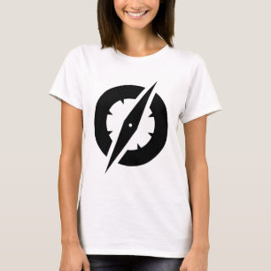 Camiseta para mujer del compás de GlobalGen