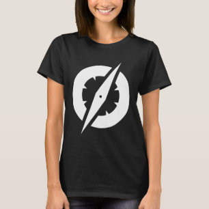 Camiseta para mujer del compás de GlobalGen