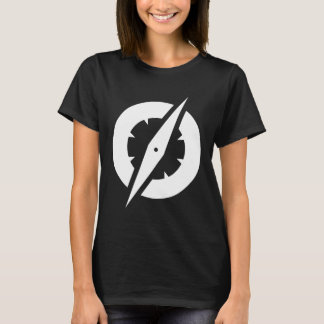 Camiseta para mujer del compás de GlobalGen