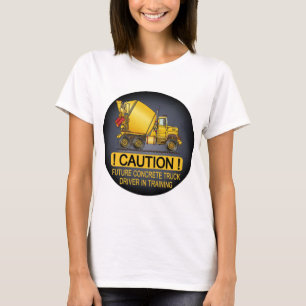 Camiseta para mujer del conductor de camión