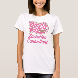 Camiseta para mujer del consultor de la lactancia