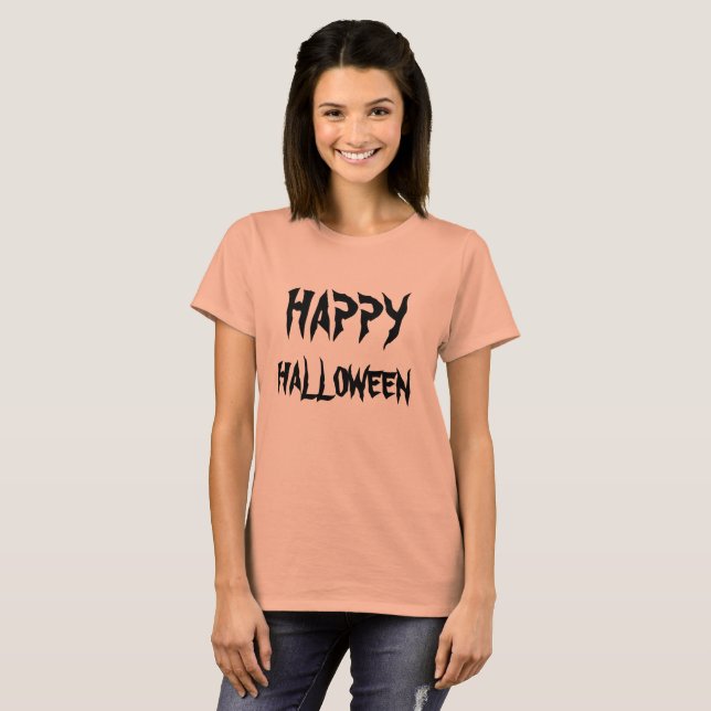 Camiseta para mujer del día de fiesta de la (Anverso completo)