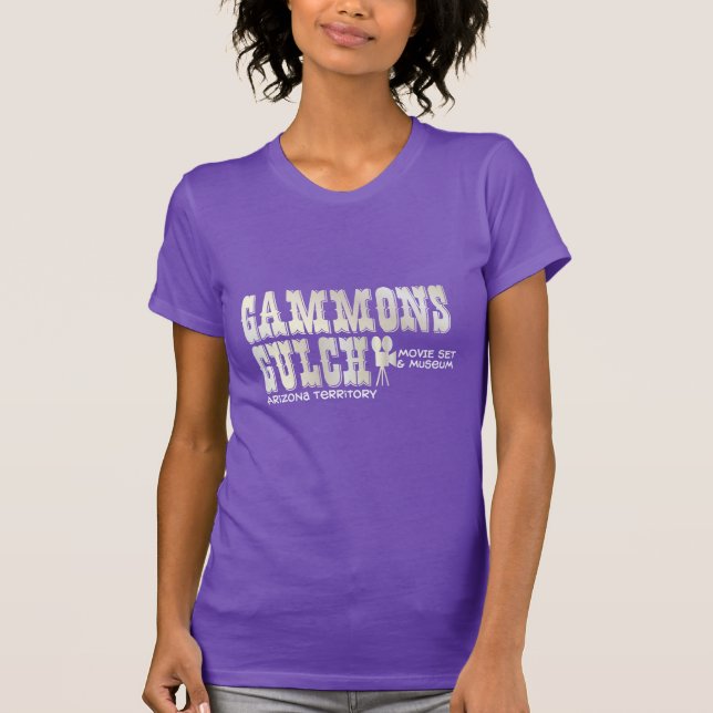 Camiseta para mujer del escenario de película de (Anverso)