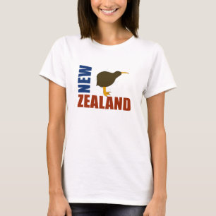 Camiseta para mujer del kiwi clásico de Nueva