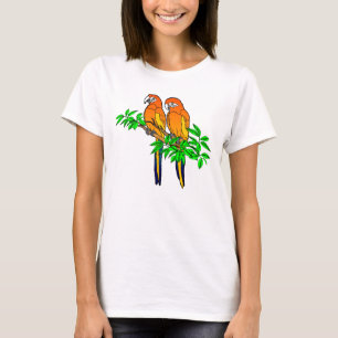 Camiseta para mujer del loro