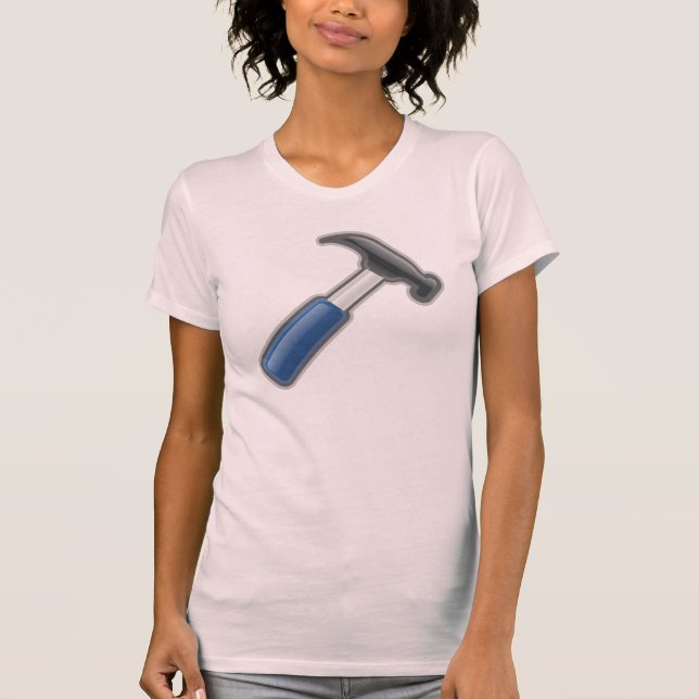 Camiseta para mujer del martillo (Anverso)