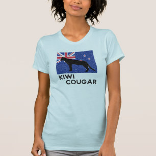 Camiseta para mujer del puma del kiwi