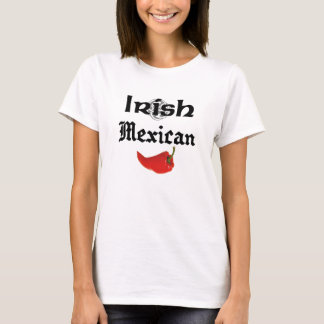 Camiseta para mujer mexicana irlandesa