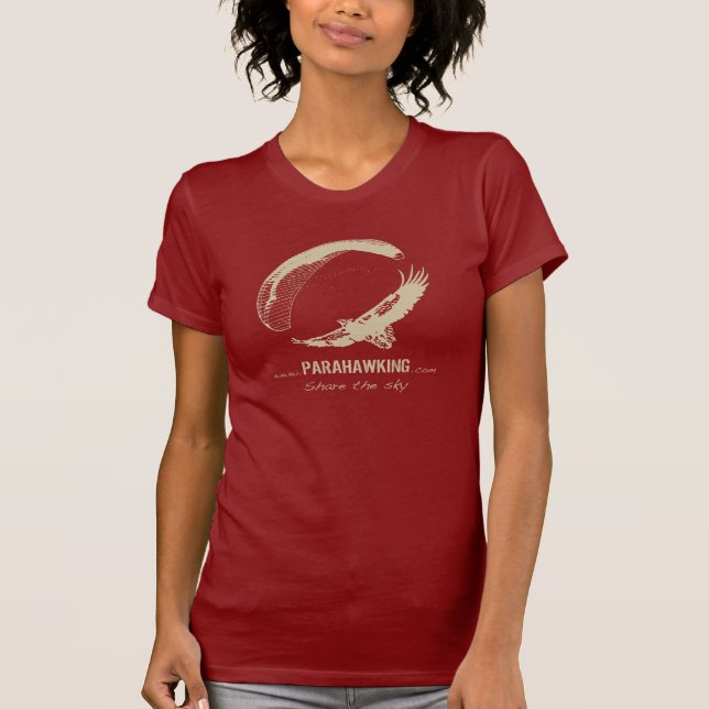 Camiseta para mujer - rojo (Anverso)
