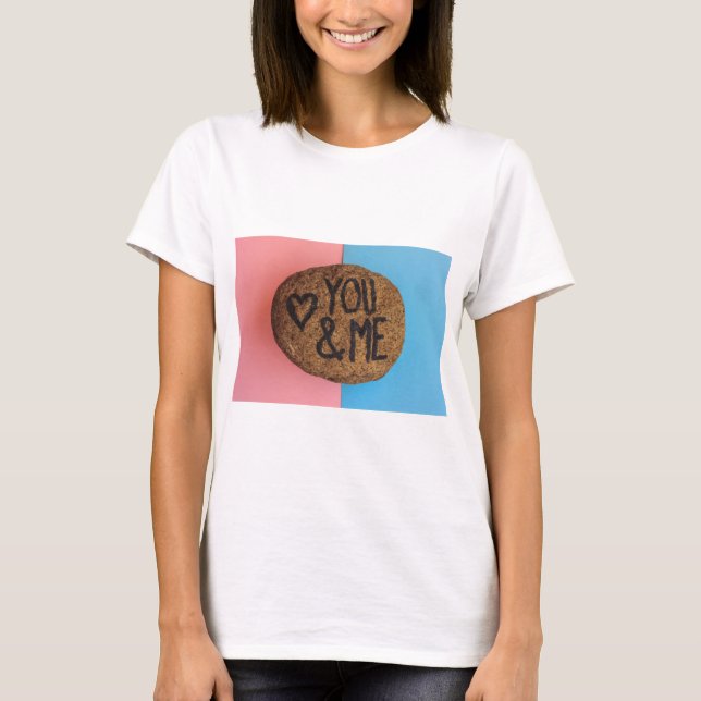 Camiseta para mujer YOU&ME (Anverso)