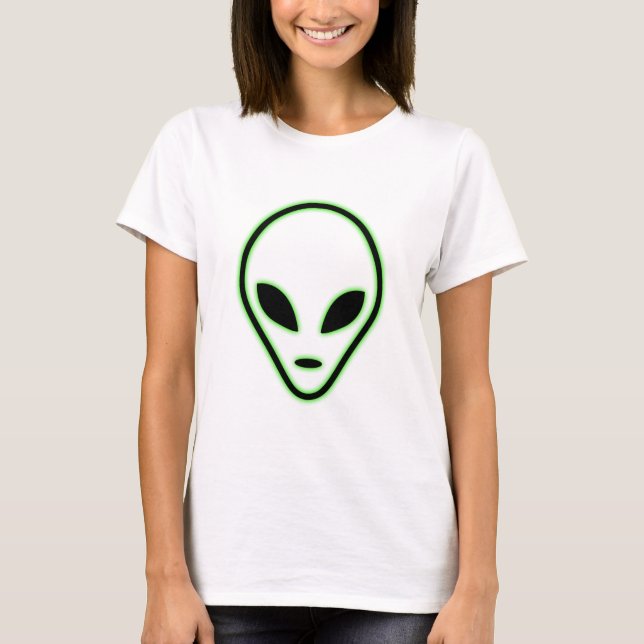 Camiseta para mujeres alienígenas (Anverso)