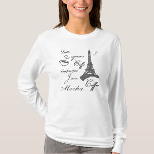 Camiseta para mujeres Coffees Lovers Java Paris