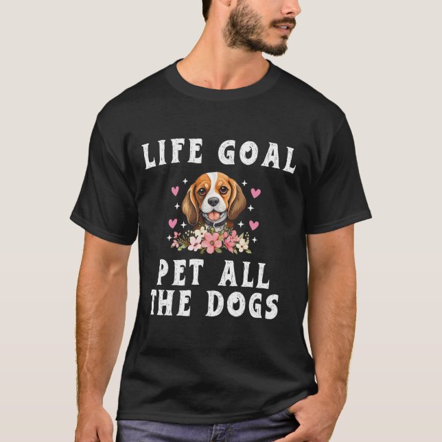 Camiseta para mujeres con objetivo de vida de acar (Anverso)