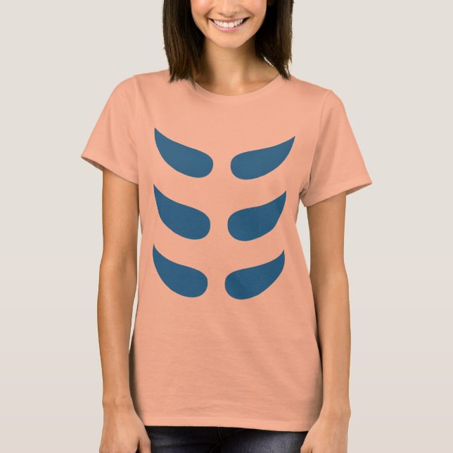Camiseta para mujeres con patatas y lágrimas (Anverso)