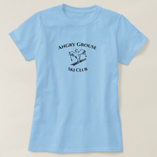 Camiseta para mujeres de Angry Grouse - diseño neg