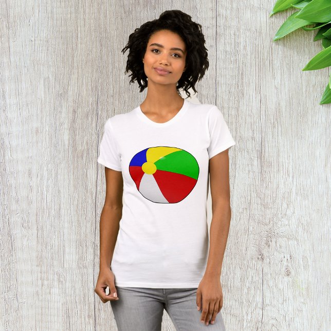Camiseta para mujeres de Beach Ball (Subido por el creador)