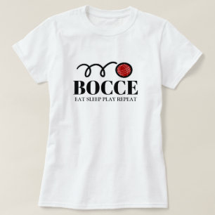 Camiseta para mujeres de Bocce