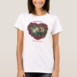 Camiseta para mujeres de gato celoso