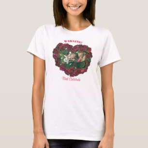 Camiseta para mujeres de gato celoso